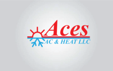 Aces AC & Heat logo