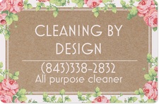 Logo for Cleaning by Design Facebook