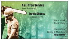 Logo for A & J Tree Removal