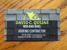 Logo for Dave Quijas Roofing