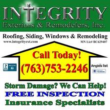 Logo for Integrity Exteriors and Remodelers, Inc.