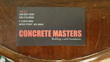 Logo for Concrete Masters