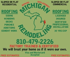 Michigan Remodeling logo