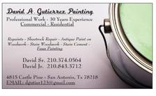 Logo for David Gutierrez Painting