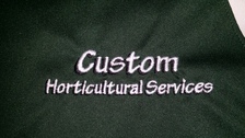 Custom Horticultural Services logo