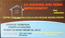 Avatar for CC Roofing and Home Improvement