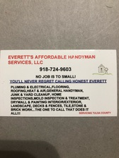 Avatar for Everett's Affordable Handyman Services, LLC