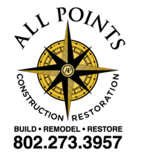 Logo for All Points Construction & Restoration