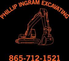 Logo for Phillip Ingram Excavating - Home Facebook