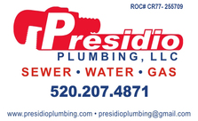 Logo for PRESIDIO PLUMBING