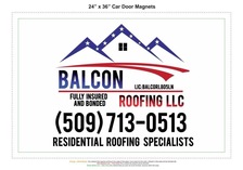 Logo for Balcon Roofing LLC