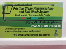 Logo for Pristine Clean Power Washing