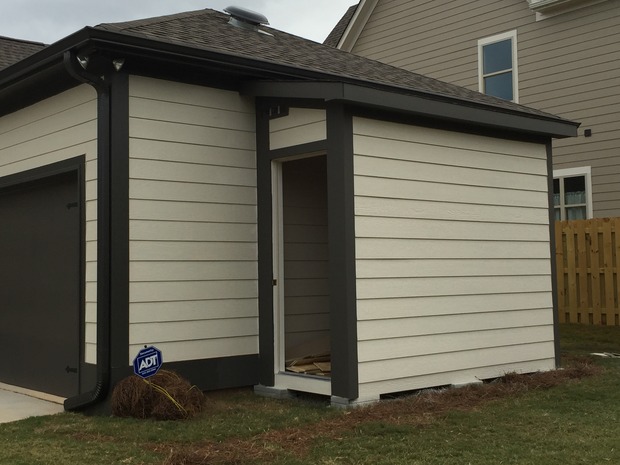 Traditional Garage in Clanton - wood privacy fence, two car garage | by ...