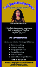 Logo for Simply Beautiful Painting & Designs, LLC