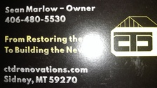 CTD Renovations, LLC logo