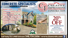 Creative Impressions Construction, LLC logo