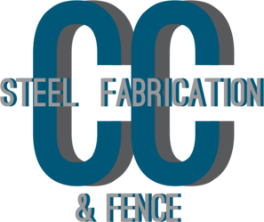 CC Steel Fabrication and Fence logo