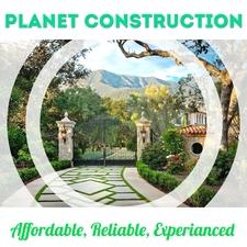Logo for Planet Construction