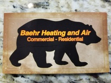 Baehr Heating and Air Conditioning logo