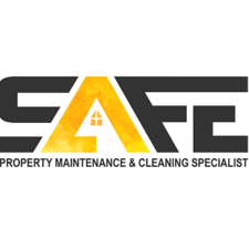 Logo for SAFE. Property Maintenance & Cleaning Specialist - Home Facebook
