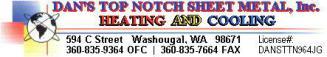 Dan's Top Notch Sheet Metal, Inc. logo