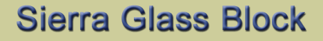 Sierra Glass Block logo