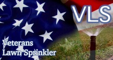 Veterans Lawn Sprinkler logo