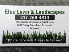 Eloe Lawn & Landscapes logo