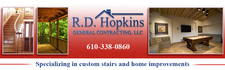Logo for R. D. Hopkins General Contracting, LLC