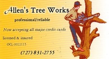 Logo for Allen's Tree Works