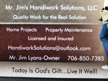 Mr. Jim's Handiwork Solutions, LLC logo