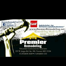 Logo for Premier Remodeling - Facebook