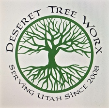 Logo for Deseret Tree Worx