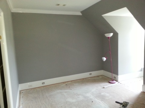 Cape Cod Bedroom with in baseboard electrical outlets