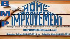 Logo for BMP Home Improvement - Inicio Facebook