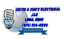 Logo for Keith & Son Electrical