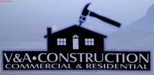 V&A Construction logo