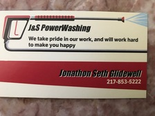 J & S Powerwashing logo