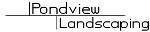 Pondview Landscaping, Inc. logo
