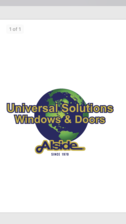 Avatar for Universal Solutions Windows and More, LLC