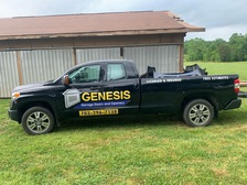 Logo for Genesis Garage Doors and Openers
