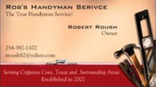 Avatar for Rob's Handyman Service