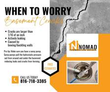 Logo for Nomad Foundation Repair, LLC