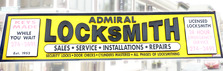 Admiral Lock and Key Co., Inc. logo