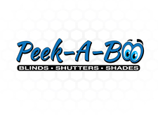 Logo for Peek-A-Boo Blinds