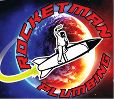 Rocketman Plumbing logo