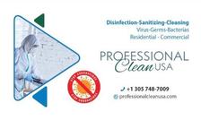 Logo for Professional Clean USA Facebook