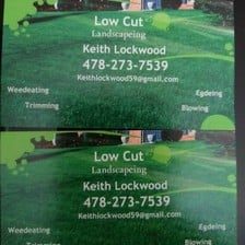 Logo for Low Cut Landscaping