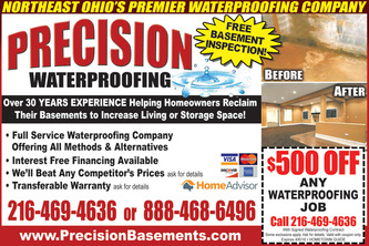 Precision Waterproofing, LLC logo