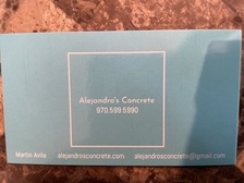 Alejandro's Decorative Concrete, LLC logo